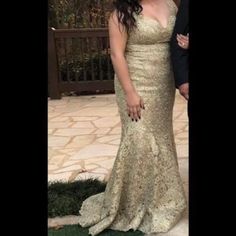 Fitted Metallic Lace Gown Sherri Hill Dress, Sherri Hill Dresses, Prom Colors, Metal Lace, Sherri Hill, Lace Gown, Colorful Dresses, Checks, Prom Dresses