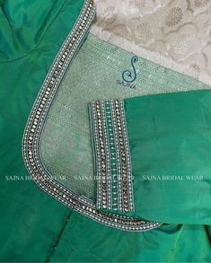 Maggam Work Designs, Simple Work, Makeup And Beauty Blog, Fancy Kurti, Blouse Designs Indian, Simple Blouse Designs, Aari Work Blouse, Hand Work Blouse, Maggam Work Blouse Designs