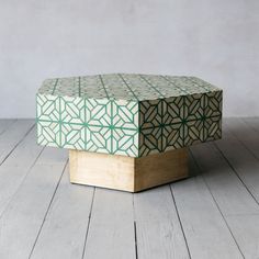 Luxury Fauni Bone Inlay Coffee Table Teal Green 1 Coffee Table Green, Bone Inlay Coffee Table, Bone Inlay Table, Inlay Coffee Table, Octagonal Coffee Table, Sofa Bar, Patterned Furniture, Bone Inlay Furniture, Teal Green Color