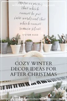 cozy winter decor ideas for after christmas