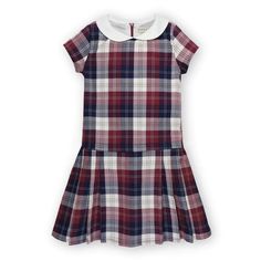 https://hopeandhenry.com/collections/girls/products/22fg6036a-berry-tartan-peter-pan-collar-pleated-dress Peter Pan Collar Dress, Fall Plaid, Darling Dress, Easy Dressing, Pretty Dress, Review Dresses, Christmas Minis, Pan Collar, Classic Silhouette