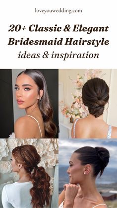 the top 20 classic and elegant bridesmaid hairstyle ideas & inspiration for every occasion