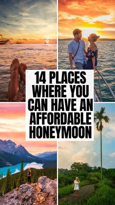 Inexpensive Honeymoon Destinations, National Park Honeymoon, Cheap Honeymoon Ideas, Cheapest Honeymoon Destinations, Affordable Honeymoon Destinations Usa, Honeymoon Budget, European Honeymoon Destinations