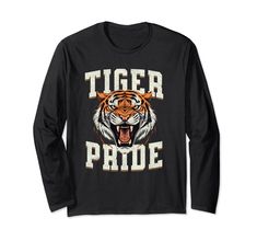 a black t - shirt with the words tiger pride on it