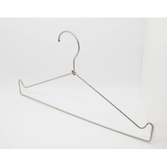 a metal hanger on a white background