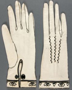 Tumblr is a place to express yourself, discover yourself, and bond over the stuff you love. It's where your interests connect you with your people. Victorian Gloves, Interesting Clothing, 1930 Fashion, Philadelphia Museums