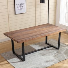 PRICES MAY VARY. 【100% Solid Pine Wood】72” L x 36” W x 30” H. The table is made up of high quality solid wood. 1.2mm metal frame ensures the stability and durability of the table.Top surface supports up to 550 Ibs. 【Space-Saving 】The width of the table is 36'', allowing you to fully release your legs while eating without feeling cramped.You can also place the Bench in a table when you are not using it. 【Modern industrial Style】Modern industrial design dining table and chairs feature refined wood Wooden Dining Table Industrial, Dining Table With Grey Couch, Modern Industrial Dinner Table, Wood Black Metal Dining Table, Light Wood And Metal Dining Table, Farmhouse Kitchen Table With Metal Chairs And Bench, Industrial Dining Table And Bench, Neat Dining Table, Metal Wood Table Dining