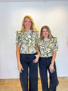 Meet your new office MVP: the Blooming Magnolias Blouse! This chic and airy top effortlessly transitions from your 9-to-5 to a lively evening out. With its sophisticated neutral hues and fluttery ruffle details, it’s like a breath of fresh air for your work wardrobe. Style it with sleek black jeans for a polished look or dress it up with a statement necklace for a touch of evening glam. Crafted from lightweight fabric with a true-to-size fit, it’s as flattering as it is versatile. PRODUCT FIT - Swimsuit Jewelry, Vacay Outfits, Drinking Accessories, A Breath Of Fresh Air, Swimsuit Sale, New Office, Breath Of Fresh Air, Wardrobe Style, Work Wardrobe