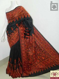 Kantha Stitch Saree The Trend, Trending Now