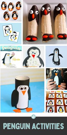 penguin activities and crafts for kids to make