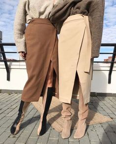 Trenchcoat Style, Boots Skirt, Trench Coat Fall, Bulky Sweaters, Look Zara, Skirt Denim, Skirt Mini, Fall Skirts, Plaid Skirt