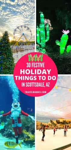 30 Festive Holiday Things to Do in Scottsdale, AZ TravelMamas.com Traveling Ideas, Travel Trailer Camping, Travel Trailer Remodel, Ski Vacation, Holiday Events