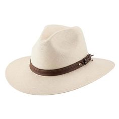 Bullhide Open Land- Panama Straw Fedora Hat - Hatcountry Straw Fedora Hat, Straw Fedora, Wool Fedora, Felt Fedora, Outdoor Event, Hat Pin, Hat Band, Hat Pins, Fedora Hat