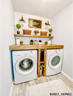 the laundry makeover under $ 100 is easy to do