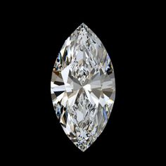 a pear shaped diamond on a black background