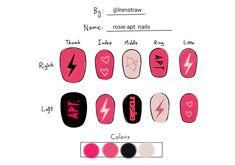 Bruno Mars Nails, Idol Nails Kpop, K Pop Nails Design, Seventeen Nail Art Kpop, Ateez Nails Designs, Rose Nails Art, Kpop Idol Nails, Kpop Inspired Nails