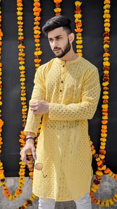 Kurta For Men Wedding, Kurta Designs Men's, Boys Kurta Design, Groom Dress Men