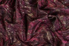 This brocade has a medium weight and a stiff drape. Fitted Formal Brocade Fabric, Formal Fitted Brocade Fabric, Burgundy And Gold, Medium Weight, All The Colors, Gold