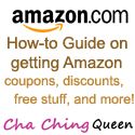 an amazon ad with the text how to guide on getting amazon coupons, discounts, free stuff and more