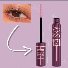 #SkyHigh #Burgundy #Browneyes #makeup Skigh High Mascara, Burgundy Mascara Green Eyes, Sky High Brown Mascara, Maybe Line Sky High Mascara, Burgundy Mascara Brown Eyes, Sky High Glitter Mascara, Panda Eyes, Tubing Mascara, Brown Mascara