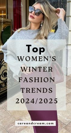 Discover the latest 2024/2025 winter fashion trends for women! From textured coats to chic leather pieces, and rich burgundy hues to playful leopard prints, this season has it all. Explore the latest winter styles for women that embody the perfect winter aesthetic. Get inspired with some cute and cozy winter trending outfits that will keep you stylish all season long! Winter Outfit Women 2024, Outfit Ideas Winter 2024 Woman, Winter Outfits Cold Weather 2024, Winter Style 2024-2025, Style Women 2024, 2025 Winter Womens Fashion, Clothing Trends For 2024 Winter, 2024 2025 Winter Fashion Trends, Winter Fashion Women 2024