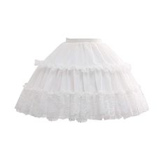 PRICES MAY VARY. ☀High waisted, wide elastic waistband, short length, tiered and floral lace trimming design, double layer pettiskirt ☀2 hoop detachable fish bone provide good support and also have certain softness to display your dress naturally ☀Wide elastic waistband not only for comfortable but also to raise waist line to show long legs and slender waist ☀made polyester materials, soft, stretchy, breathable cloth provides exceptional comfort and durability ☀Like a cage, feels cool and breath Waistband Design, Dress Princess, Dress Gown, Fish Bone, Dress Evening, Evening Party Dress, Long Legs, White Skirts, Petticoat