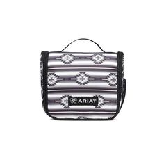 Ariat Multicolored Aztec- Cosmetic Bag - Hatcountry Portable White Organizers For Everyday Use, White Rectangular Organizers For Everyday Use, Portable White Rectangular Organizers, Multicolor Large Capacity Bags For Storage, White Rectangular Travel Organizers, Rectangular White Travel Organizers, Multicolor Rectangular Travel Cosmetic Bag, Multicolor Rectangular Cosmetic Bag For Travel, Multicolor Portable Cases For Everyday Use