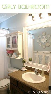 the bathroom is clean and ready to be used as a child's bath room