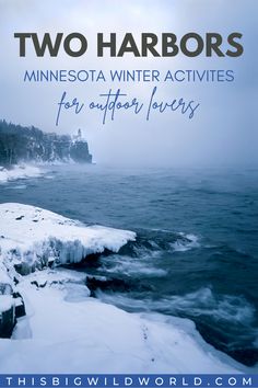 Two Harbors Minnesota Winter Activities for Outdoor Lovers! Discover the best winter activities in Two Harbors that include everything from winter hiking to unique things to do in Minnesota in the winter, like winter picnics.  | Two Harbors winter activities | things to do in Two Harbors outdoors | things to do in Minnesota outdoors | Minnesota travel | what to do in Two Harbors in winter | #TwoHarbors #Minnesota #winter