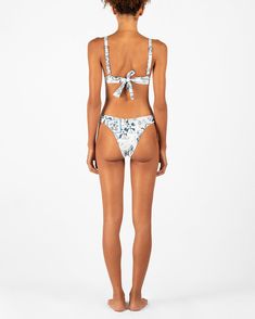 Ali Stampa Bikini Bottom - Boho Hunter Seamless Tie-side Bottom Swimwear For Poolside, Seamless Tie-side Swimwear For Poolside, Beach Bottoms With Bra-friendly Tie-side, Beachwear Tankini With Tie-side Bottom And Bra Friendly, Beach Bottoms With Tie-side And Bra-friendly Design, Beach Bottoms With Tie-sides, Bra Friendly, Bra-friendly Tie-side Bottom Swimwear For Sunbathing, Triangle Top Swimwear With Moderate Back Coverage For Poolside, Bra Friendly Tie-side Swimwear For Pool