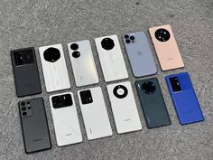 six different models of the new iphone 11s and 12c are shown in this image