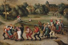 an image of a painting of people dancing