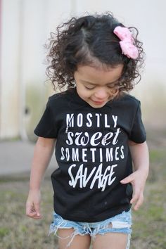 Mostly Sweet Sometimes Savage Kids Tshirt Kids Funny T Shirt - Etsy Savage Kids, Vinyl Shirts, Diy Shirt, Sweet Sixteen, Kid Tees, Mom Shirts, Cute Shirts, Funny Shirts