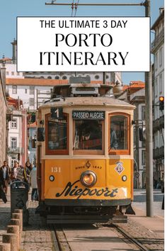 the ultimate 3 day porto itinerary