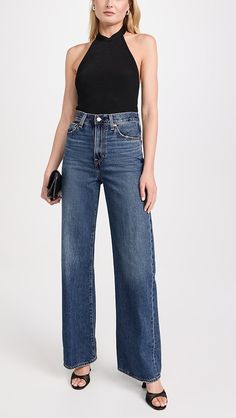 Levi's Ribcage Wide Leg Jeans | Shopbop Levis Ribcage Wide Leg Jeans, Jean Outfits For Women, Levis Wide Leg Jeans, Levi's Ribcage, Levis Outfit, Levis Ribcage, Rib Cage, Jean Outfits, Wide Leg Jeans