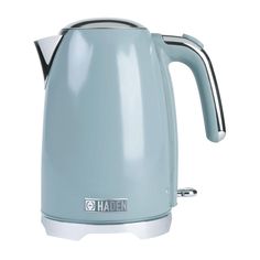 an electric kettle is shown on a white background