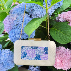 Penny Linn White Fancy Clutch 
Credit: @ktg.needlepoint