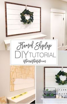 diy farmhouse style wall hangings with text overlay