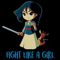 Funny Disney Shirts, Official Disney Princesses, Disney Princess Characters, Mulan Disney, Drawing Cartoon Characters, Princess Drawings, Like A Girl, Disney Tees