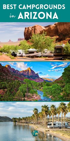 RV resorts and campgrounds in Arizona Camping In Arizona, Camping Arizona, Arizona Itinerary Road Trips, Arizona Rv Trip, Rv Camping In Arizona, Camping Page Arizona, Best Rv Parks In Texas, Arizona Camping