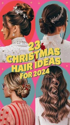 #ChristmasHairstyle #HolidayHair #FestiveHair #WinterHair #ChristmasPartyHair #HolidayPartyLook #ChristmasBeauty #HolidayGlam #ChristmasHairInspo #WinterHairstyles #HolidayHairIdeas #ChristmasHairGoals #FestiveHairInspiration #WinterHairTrends #ChristmasHairTutorials #HolidayHairStyles #ChristmasHairGoals #WinterHairInspo Tacky Hairstyles, Holiday Hairstyles For Kids, Easy Hairstyles For Kids, Classy Christmas