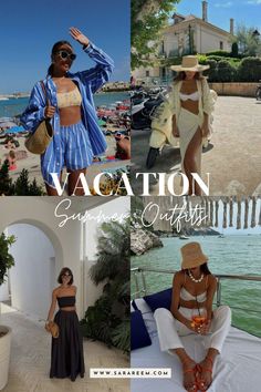 Looking for effortless vacation outfits to wear on your next trip? You need to see these chic and comfortable outfit ideas that perfectly blend style and ease for your getaway. Cute summer vacation outfit ideas for 2024. Whether for a tropical destination, beach day, Mexico, Miami, Greece, or Italy. Summer Outfit Beach Vacation, Casual Chic Beach Outfit, Animal Print Summer Outfits, Greece Outfits Women, Cabo Trip Outfits, Philippines Vacation Outfits, Cancun Outfits Vacation 2024, Beach 2024 Outfits, Dominican Republic Vacation Outfits