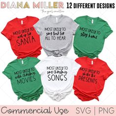 Matching Christmas Shirts, Santa Shirts, Group Shirts, Christmas Funny, Xmas Shirts, Christmas Bundle, Funny Christmas Shirts, Family Christmas Shirts, Custom Shirt