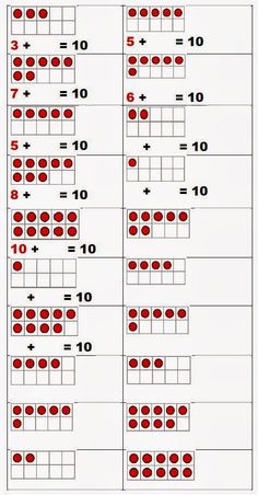 the worksheet shows how to make an addition puzzle with numbers and dots on it