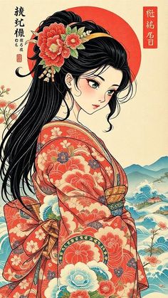 Welcome ♡ Please feel free to pin , save , or download any item from any of my boards ~ HAVE FUN ~ And don't forget to hit the FOLLOW button Ethereal Beauty, Asian Art, Koi, Art Wallpaper, Art