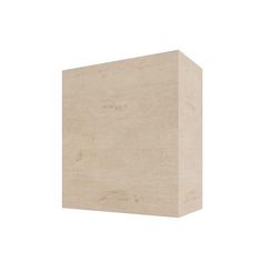 a wooden block on a white background