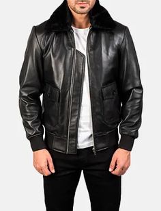 Men's Alberto Shearling Black Leather Jacket Classic Fitted Leather Jacket With Faux Fur Lining, Maroon Leather Jacket, Leather Jacket For Men, Brown Leather Coat, Custom Leather Jackets, Black Leather Biker Jacket, Maroon Leather, Shopping Photography, Jacket For Men