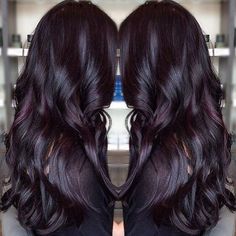 Purple Highlights, Dark Violet, Burgundy Hair, Violet Color, Penteado Cabelo Curto