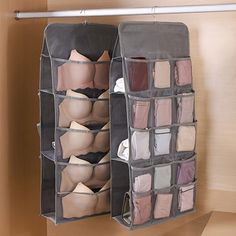 1. Keep your underwear organized and easily accessible with the DEKAXID Underwear Storage Bag. This portable, hanging sorting storage bag features pockets for optimal organization and is perfect for use in the bedroom, closet, wardrobe, home, or dorm room. 2. Say goodbye to cluttered drawers and overstuffed closets with the DEKAXID Underwear Storage Bag. This dust-proof bag is a household storage organizer designed for easy access to your undergarments. 3. Stay organized and stylish with the DEK Organization Hacks Bedroom, Bag With Pockets, Closet Wardrobe, Bedroom Closet, Household Organization, Wardrobe Closet, Closet Bedroom, Hanging Storage, Storage Organizer