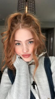 Dark Strawberry Blonde Hair, Bree Kish, Copper Blonde Hair, Strawberry Blonde Hair Color, Bronze Hair, Red Hair Inspo, Ginger Hair Color, Strawberry Blonde Hair, Hair Colours